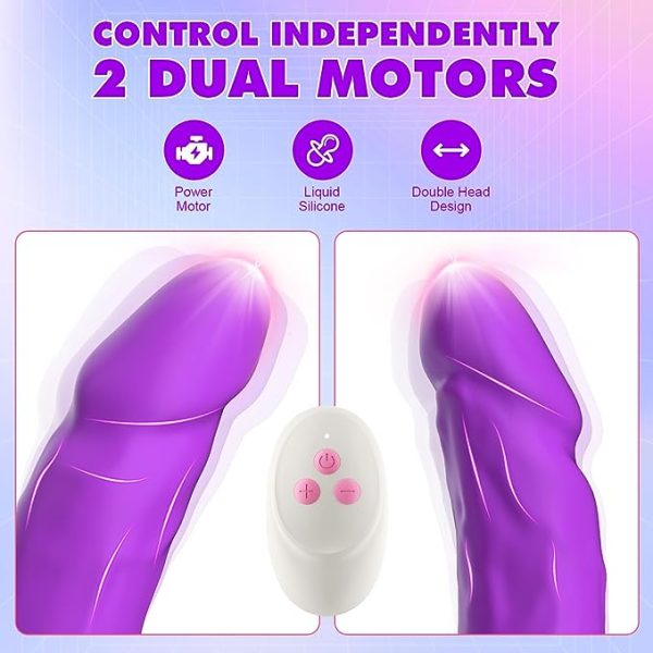 Ione - Double Ended Vibrating Dildo 15.7 Inches