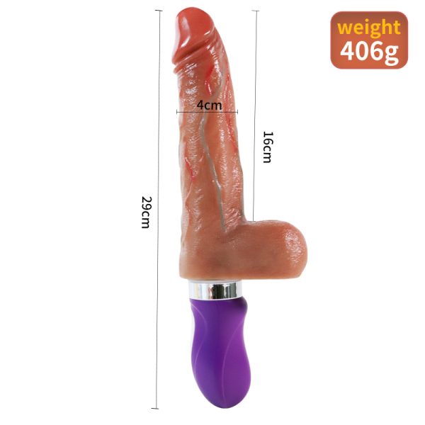 Kratos - Squirting & Thrusting Dildo Sex Toy