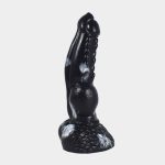 Lincoln - Black K9 Dildo 9.6 Inch