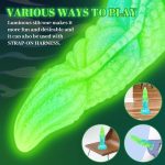 Luminous Monster Realistic Green Dildo 8.1 Inch