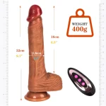 Lūno - Quiet Thrusting Dildo 8.7 Inches Lifelike