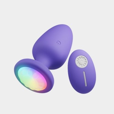 Meteor - Wireless Vibrating Led Butt Plug