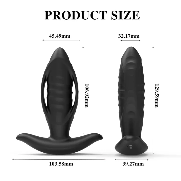 Mino - Silicone Thursting Butt Plug  Anal Training Kit