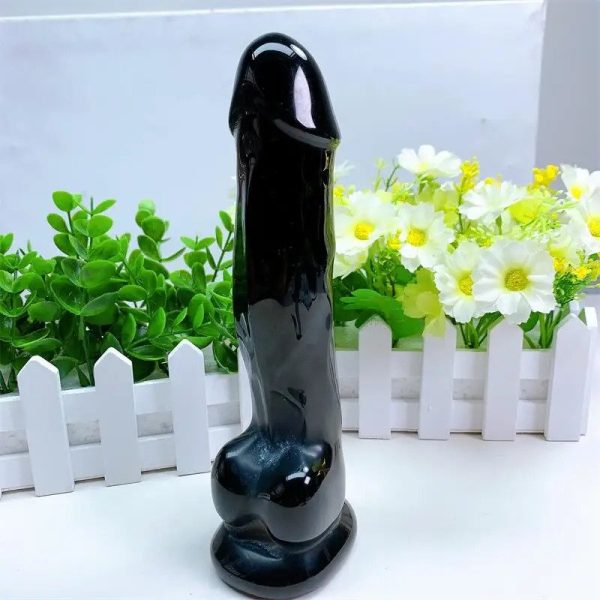 Sunü - Obsidian Dildo Black 7 Inch