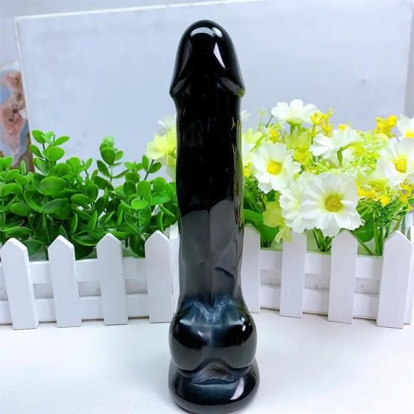 Sunü - Obsidian Dildo Black 7 Inch