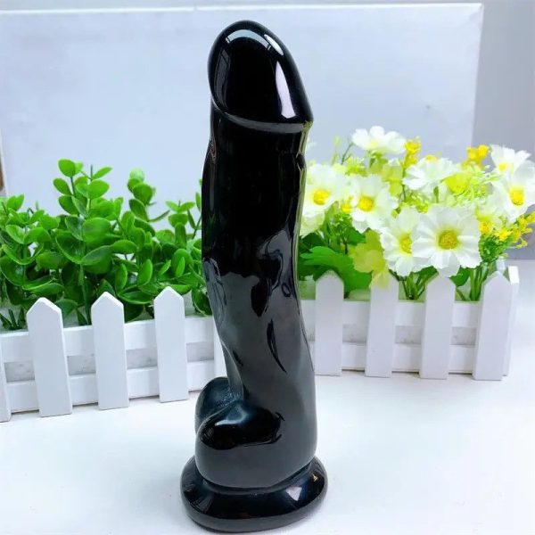 Sunü - Obsidian Dildo Black 7 Inch