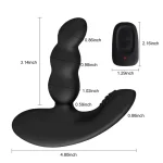 P Spot Massager 3 Point Vibrating Toy for Men