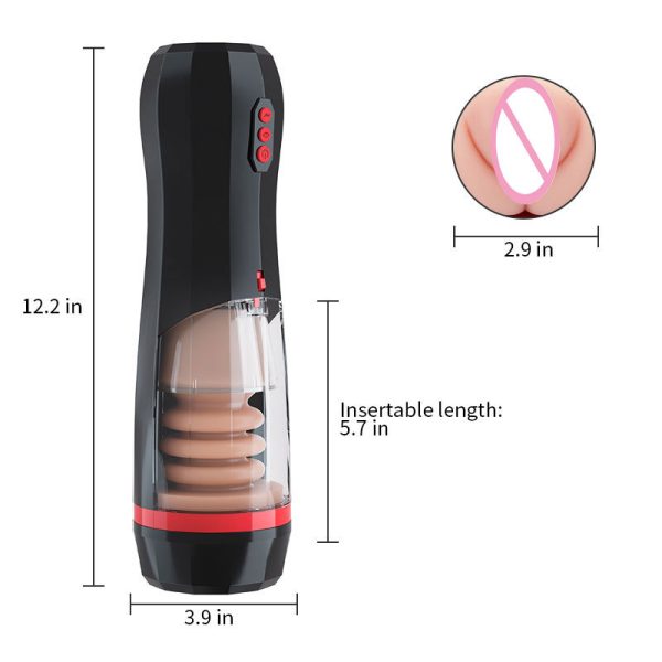 Phanes - Masturbation Cup Lifelike Automatic Male Sex Toys