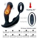 Pontus - External Prostate Massager With Cock Vibrator