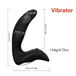 Prostate Vibrator With Thrusting Dildo APP Control Anal Toys