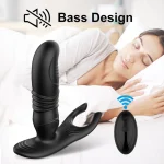 Prostate Vibrator With Thrusting Dildo APP Control Anal Toys