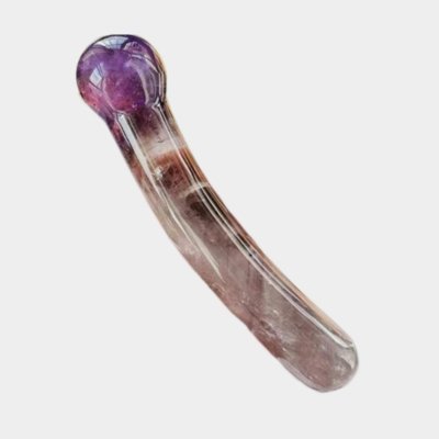 Purple Crystal Dildo 7 Inches