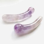 Purple Crystal Dildo 7 Inches