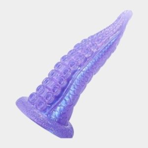 Purple Monster Tentacle Dildo with Suction