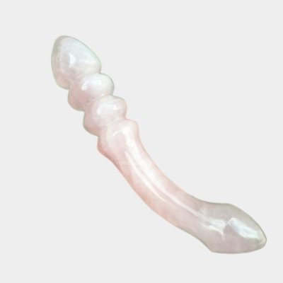 Rhea - Quartz Dildo Natural Pink 7.2 Inch