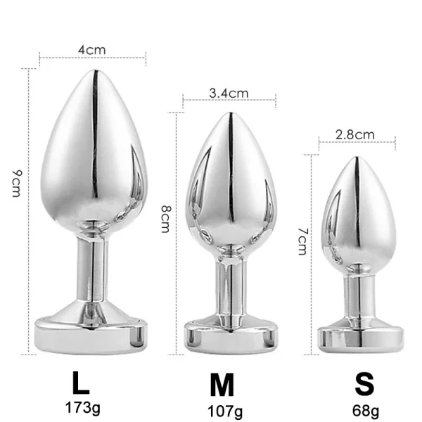 RGG Butt Plug Set 3 Piece