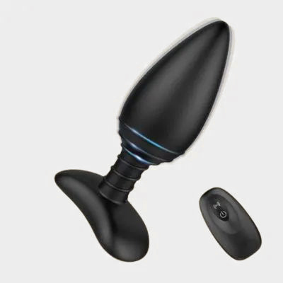Remote Vibrating Butt Plug Prostate Massager - Anesidora