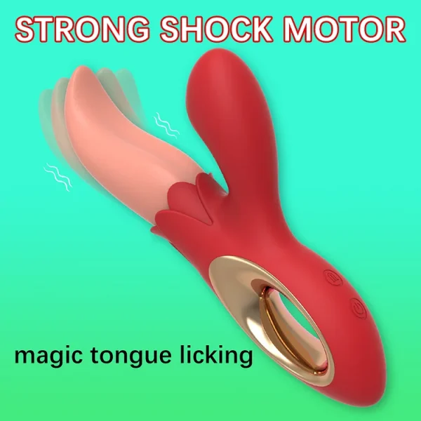 Cher - Rose Tongue Licking Vibrator