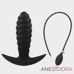 Silicone Butt Plug Inflatable Anal Dilator Prostate Massage Ass Sex Toy