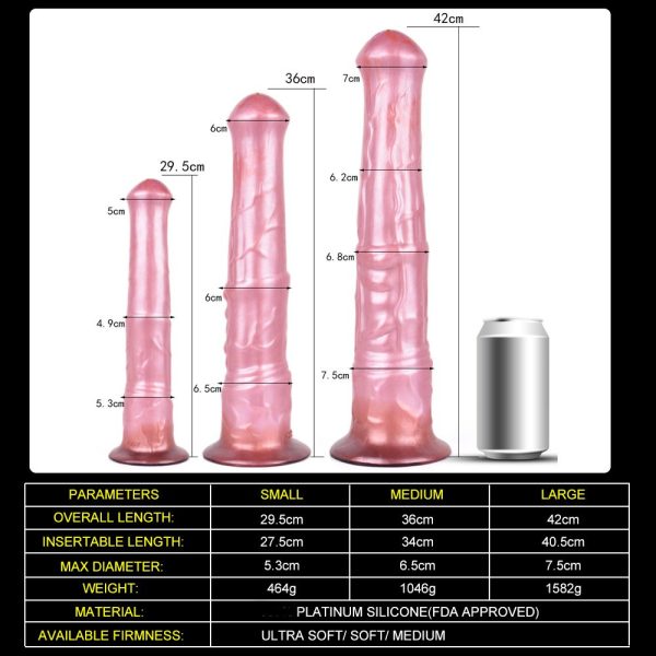 Balor - Silicone Horse Dildo With Suction 3 SizesMonster Dildos