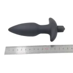 Small Vibrating Butt Plug Silicone Ass Sex Toys for Men and Women