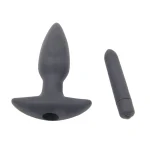 Small Vibrating Butt Plug Silicone Ass Sex Toys for Men and Women