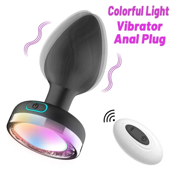 Starlight - Vibrating Butt Plug That Lights Up