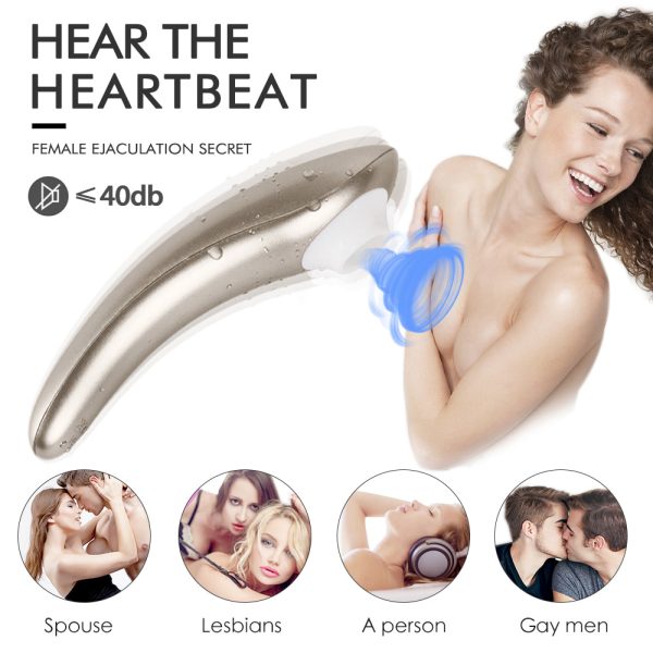 Air Pressure Vibrator for Women, Nipple Stimulator