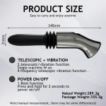 Thrusting Dildo Automatic  Machine G-Spot Female Masturbator Sex Toy