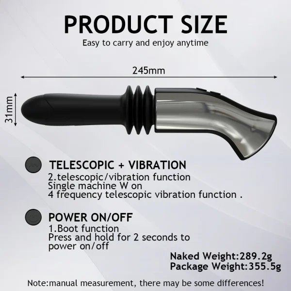 Thrusting Dildo Automatic  Machine G-Spot Female Masturbator Sex Toy