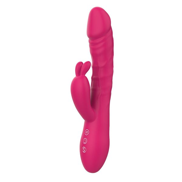 Ruby - Thrusting Rabbit Vibrator with 10 Vibrating Mode