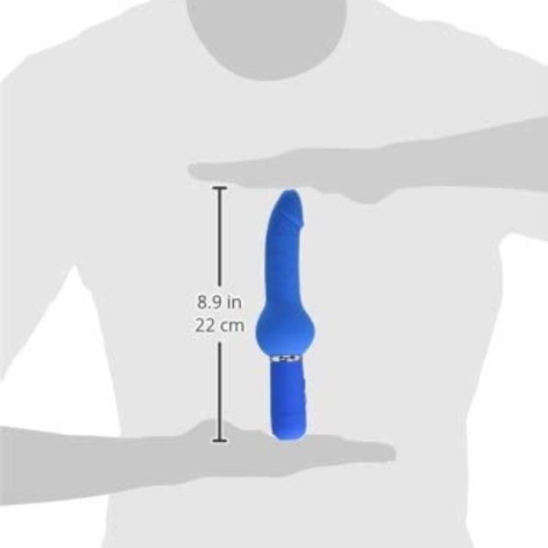 Azure - Thrusting Vibrating Motion Dildo