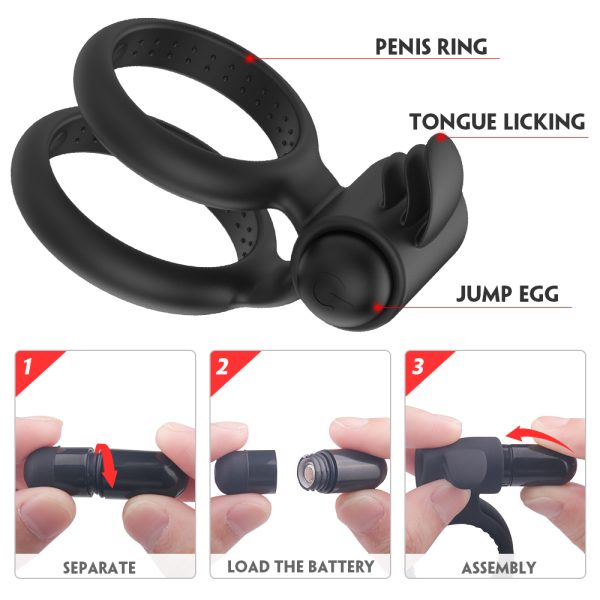 Deity - Tongue Licking Penis Ring