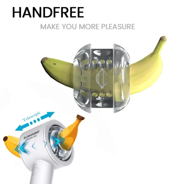 Trouvaille Banana Cleaner Automatic Male Stroker