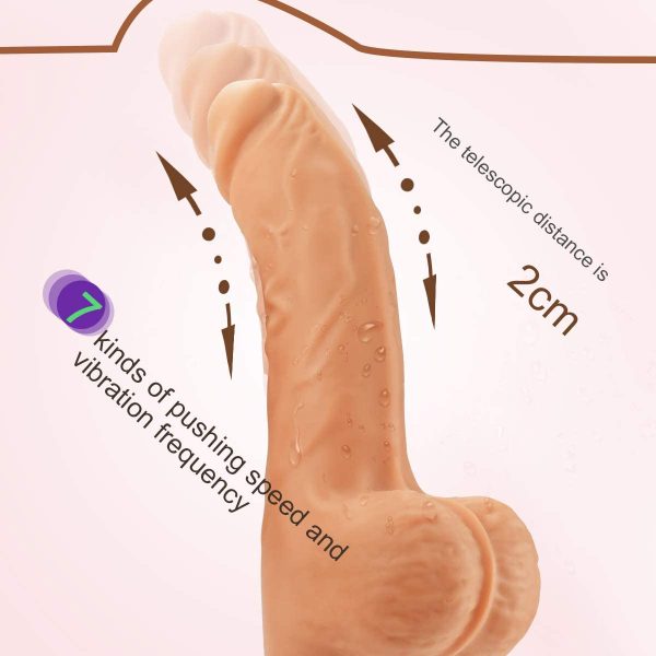 Veles - Moving Dildo Suction Cup Hand-Free Thrusting Sex Machine