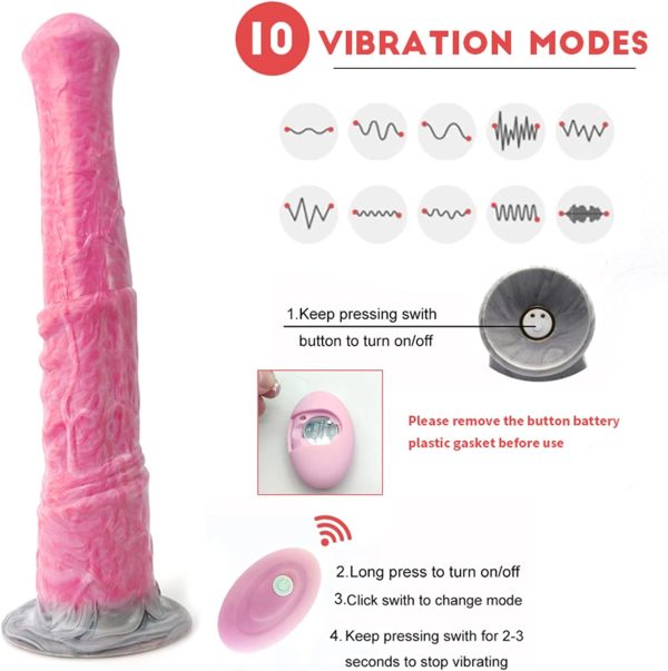 Kwan - Vibrating Horse Dildo