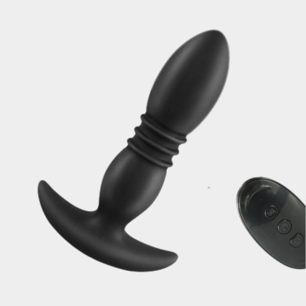 Vibrating Prostate Thrusting Massager Vibrators Sextoy