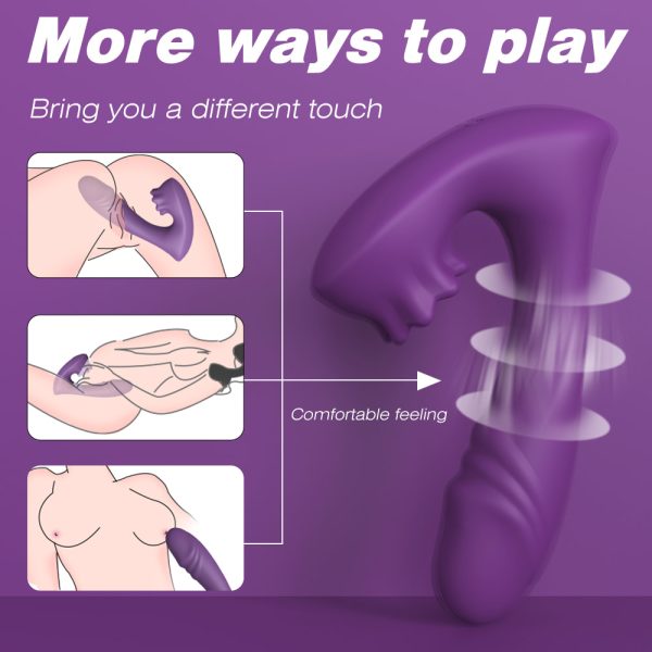 Chloe - Wearable Clitoral Tongue Licking Vibrator