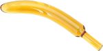 Yellow Banana Glass Dildo 7.09 Inch