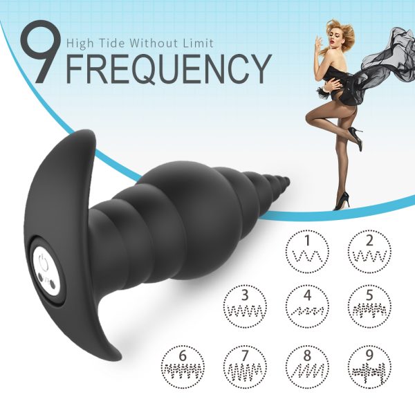 Adult Magnetic Rechargeable Silicone Anal Plugs