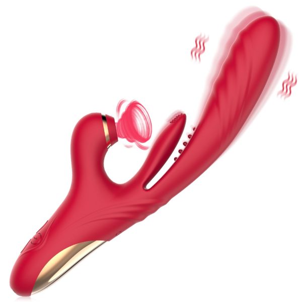 ANESIDORA Powerful Rabbit Tapping G-spot Vibrator- Clitoral G-Spot and A-Spot Stimulator