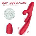 ANESIDORA Powerful Rabbit Tapping G-spot Vibrator- Clitoral G-Spot and A-Spot Stimulator