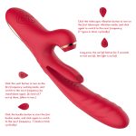 ANESIDORA Powerful Rabbit Tapping G-spot Vibrator- Clitoral G-Spot and A-Spot Stimulator