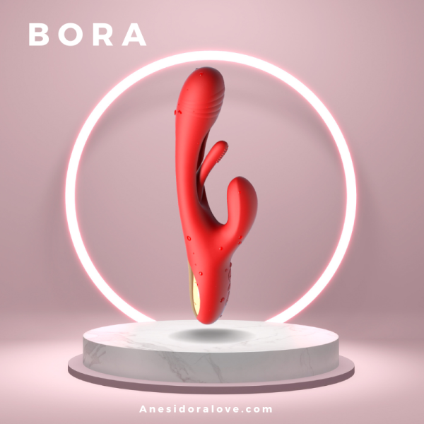 Bora Rabbit Tapping G-Spot Vibrator for Triple Thrill