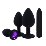 Crystal Butt Plug Anal Training Kit