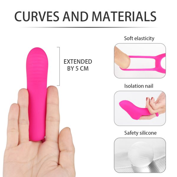 Finger Vibration with Wireless Remote Control