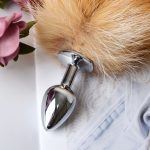 Fox Tail Butt Plug Pet Play Anal Trainers