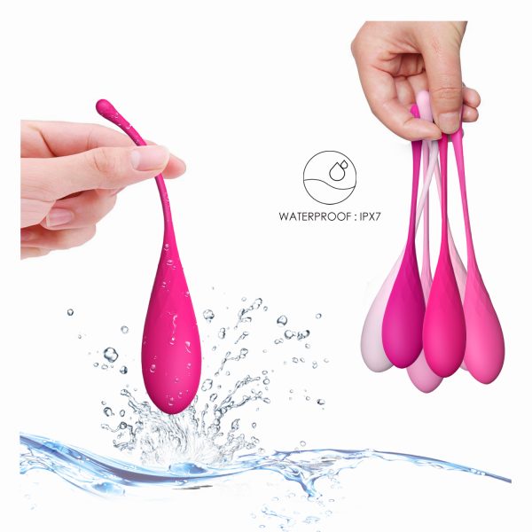 Rose Kegel Ball Kit for Women: Beginners & Advanced