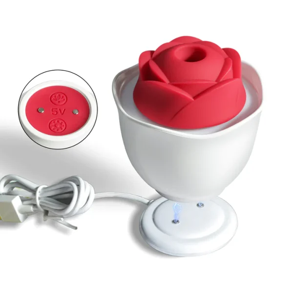 Rose Toy Charger - Magnetic Base