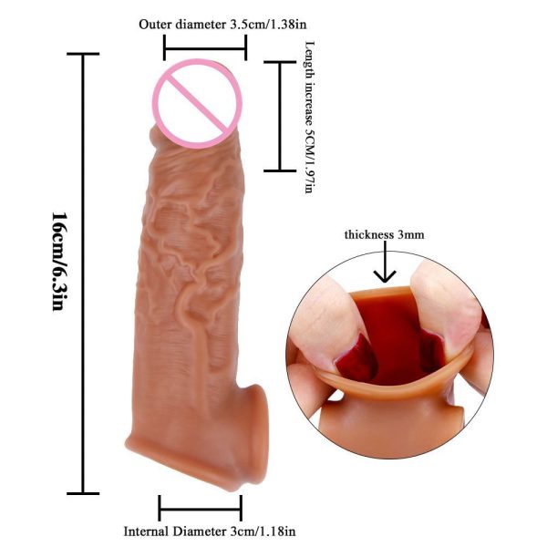 Troah - Penis Extension Sleeve for Men